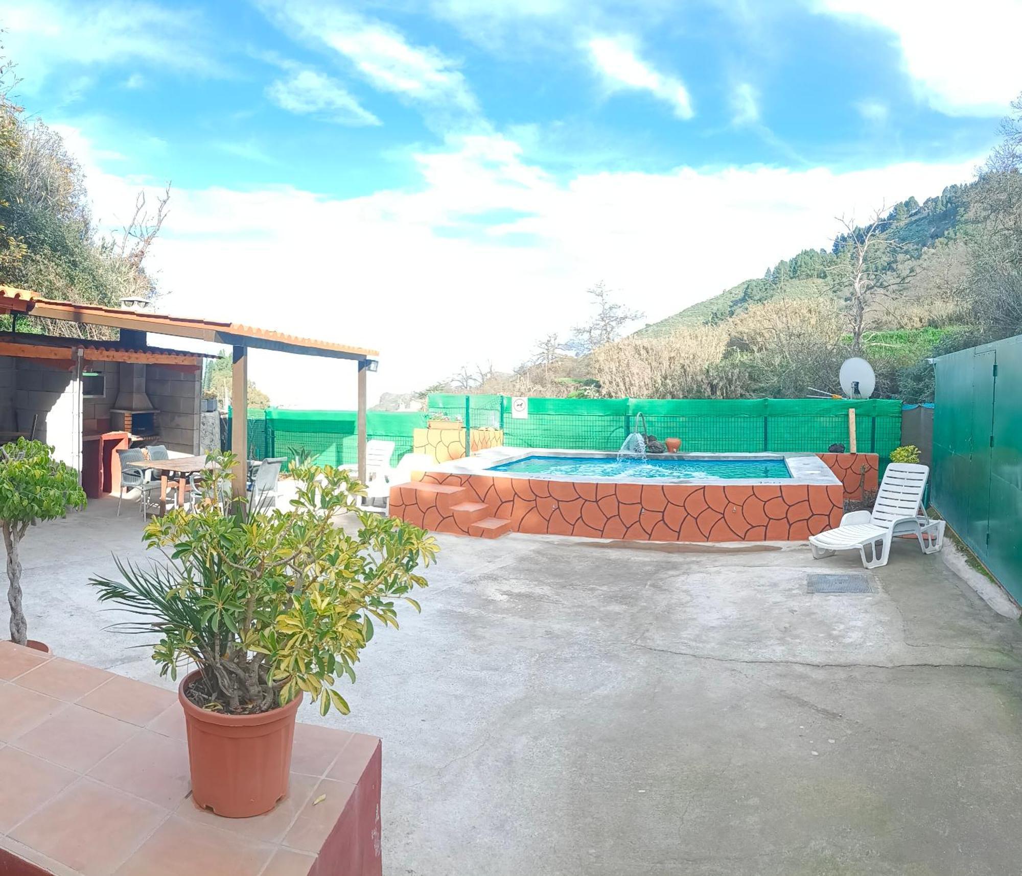 Chalet Ruta Las Lagunetas Vega de San Mateo Bagian luar foto